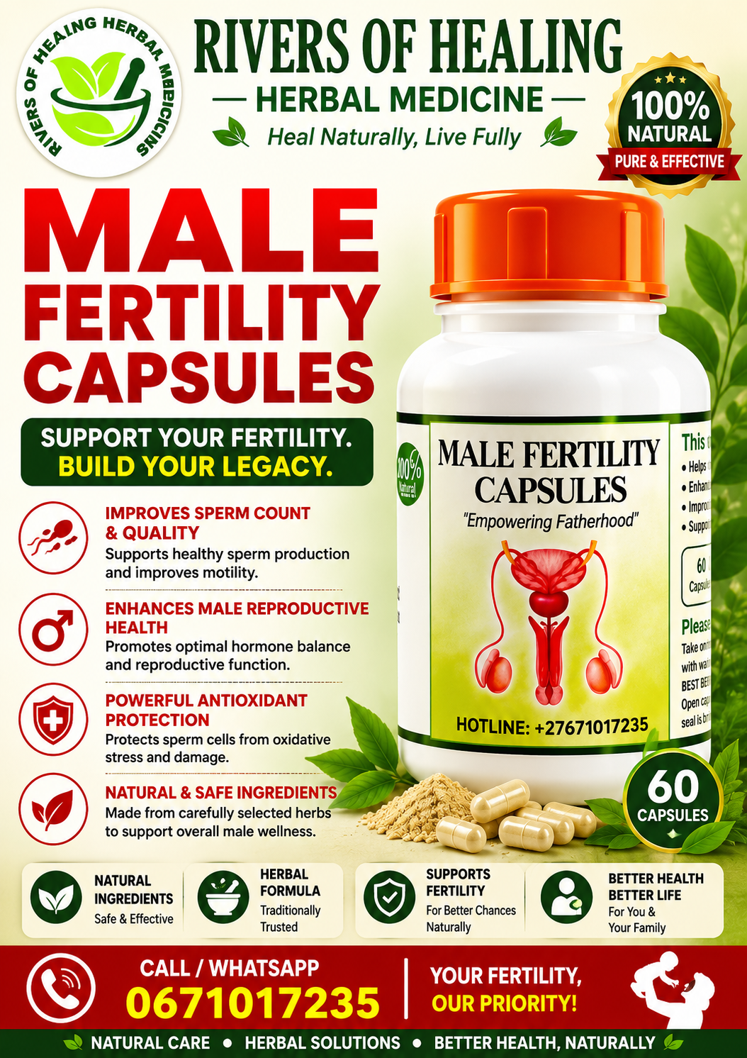 MALE FERTILITY CAPSULES